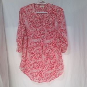 Paisley Print Women's Top
